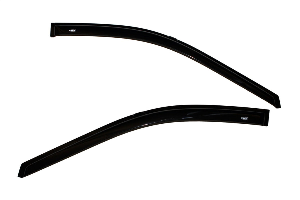 Auto Ventshade (AVS) 92301 Ventvisor® Deflector 2 pc.; Front; Smoke; Outside Mount; - Truck Part Superstore