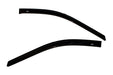 Auto Ventshade (AVS) 92305 Ventvisor® Deflector 2 pc.; Front; Smoke; Outside Mount; - Truck Part Superstore