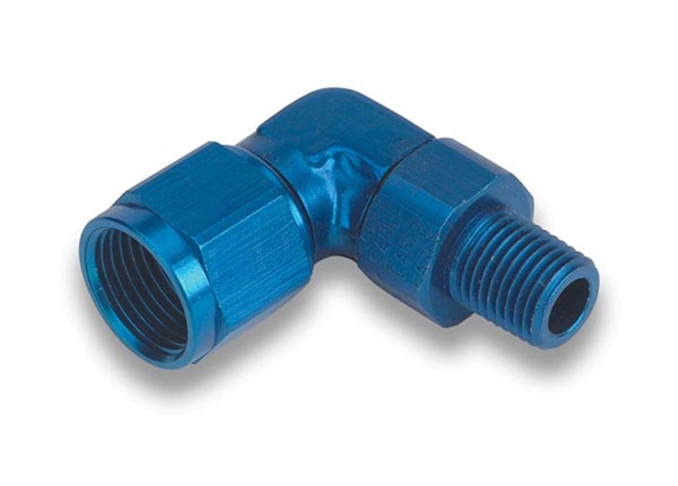Earl's Performance 923191ERL 90 Deg. Aluminum AN to NPT Adapter - Truck Part Superstore