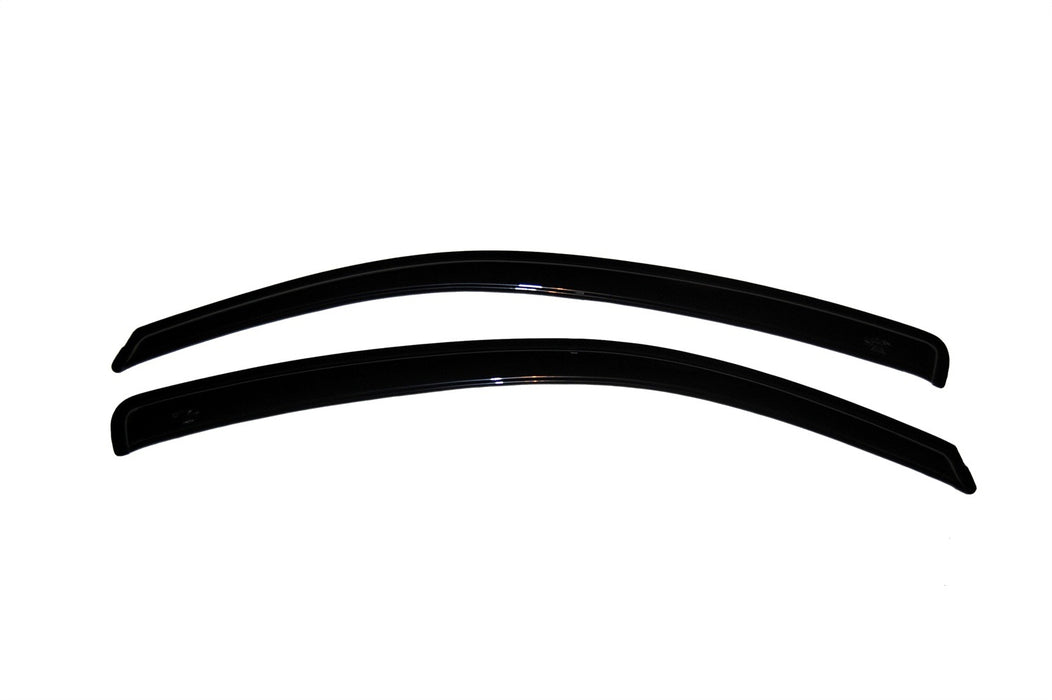 Auto Ventshade (AVS) 92322 Ventvisor® Deflector 2 pc.; Front; Smoke; Outside Mount; - Truck Part Superstore