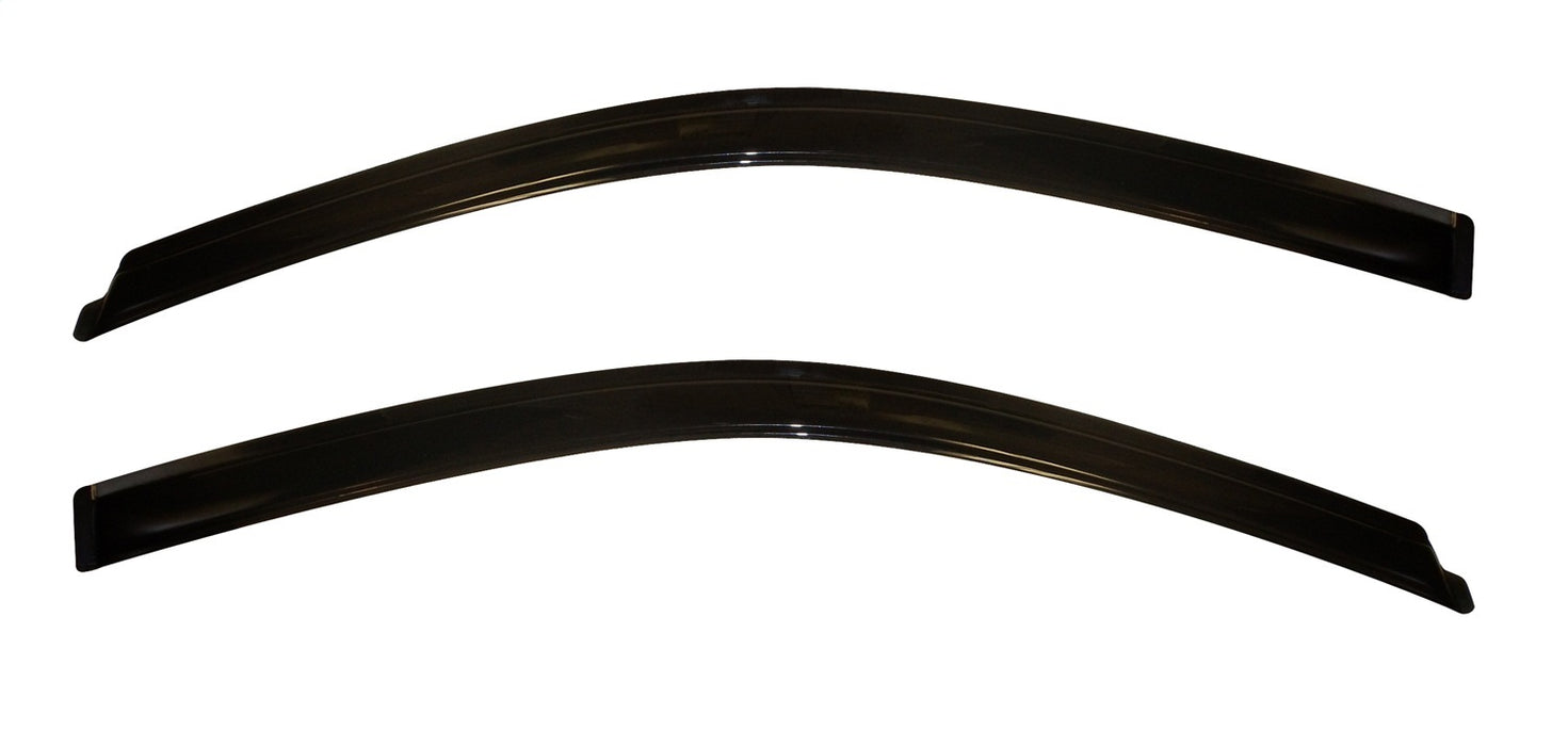 Auto Ventshade (AVS) 92348 Ventvisor® Deflector 2 pc.; Front; Smoke; Outside Mount; - Truck Part Superstore