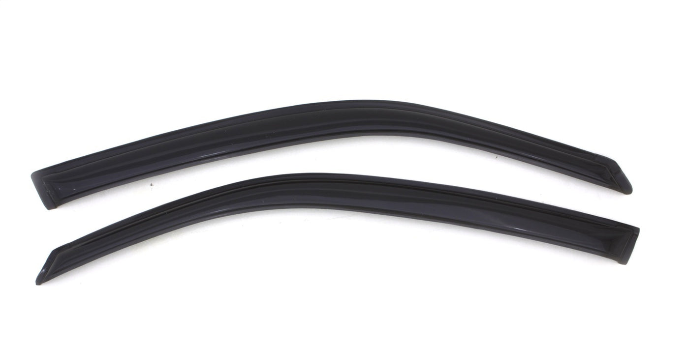 Auto Ventshade (AVS) 92405 Ventvisor® Deflector 2 pc.; Front; Smoke; Outside Mount; - Truck Part Superstore