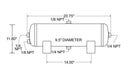 Firestone Ride-Rite 9246 Air Tank - Truck Part Superstore