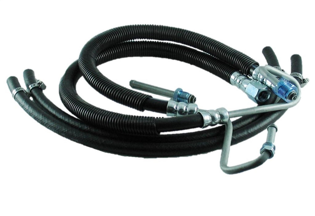 Borgeson 925117 Dodge Power Steering Hose Kit; OEM Style Rubber; 1997-2002 Diesel with Hydro-Boo - Truck Part Superstore