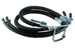 Borgeson 925117 Dodge Power Steering Hose Kit; OEM Style Rubber; 1997-2002 Diesel with Hydro-Boo - Truck Part Superstore