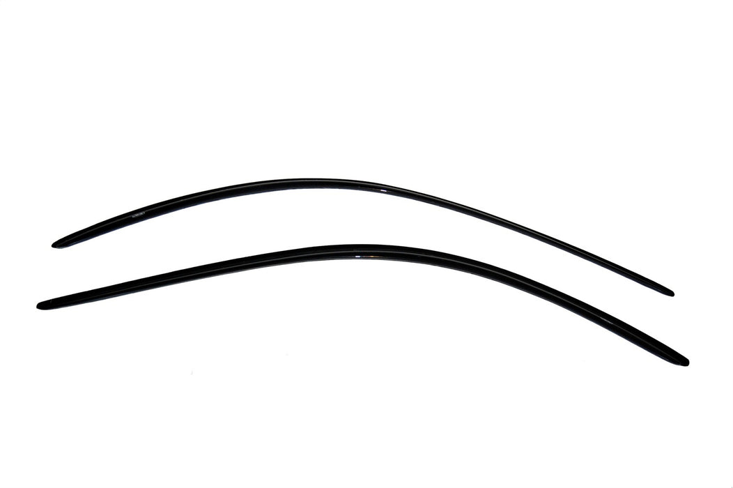 Auto Ventshade (AVS) 92514 Ventvisor® Deflector 2 pc.; Front; Smoke; Outside Mount; - Truck Part Superstore