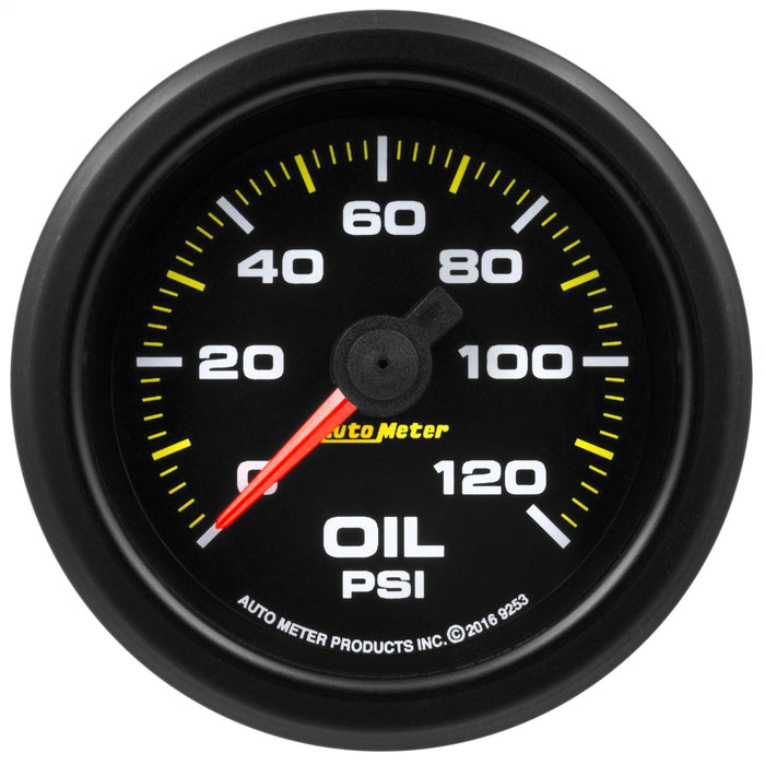AutoMeter 9253 2 1/16in.; GAUGE; OIL PRESS; 120PSI; STEPPER MOTOR W/WARN; EXTREME ENVIRONMENT - Truck Part Superstore