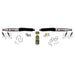 Skyjacker 9254 Steering Stabilizer Dual Kit Silver w/Black Boots 05-18 Ford F-350/F-250 Super Duty Skyjacker - Truck Part Superstore