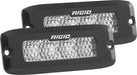 Rigid Industries 925513 Driving Diffused Black Flush Mount Pair SR-Q Pro RIGID Industries - Truck Part Superstore
