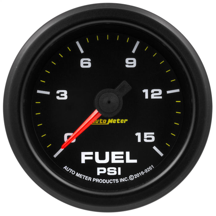AutoMeter 9261 GAUGE; FUEL PRESS; 2 1/16in.; 15PSI; STEPPER MOTOR W/WARN; EXTREME ENVIRONMENT - Truck Part Superstore