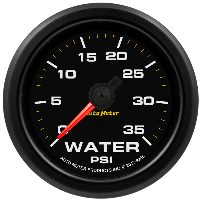 AutoMeter 9266 GAUGE; WATER PRESS; 2 1/16in.; 35PSI; STEPPER MOTOR W/WARN; EXTREME ENVIRONMENT - Truck Part Superstore