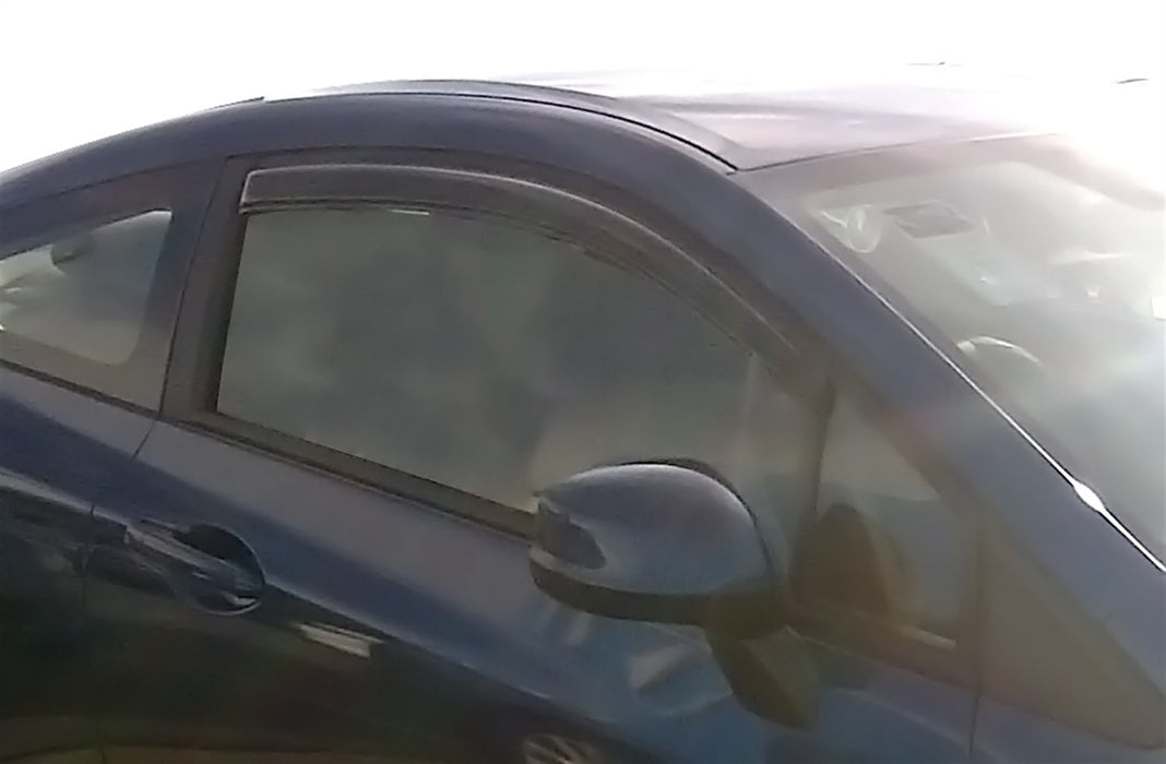 Auto Ventshade (AVS) 92729 Ventvisor® Deflector 2 pc.; Front; Smoke; Outside Mount; - Truck Part Superstore