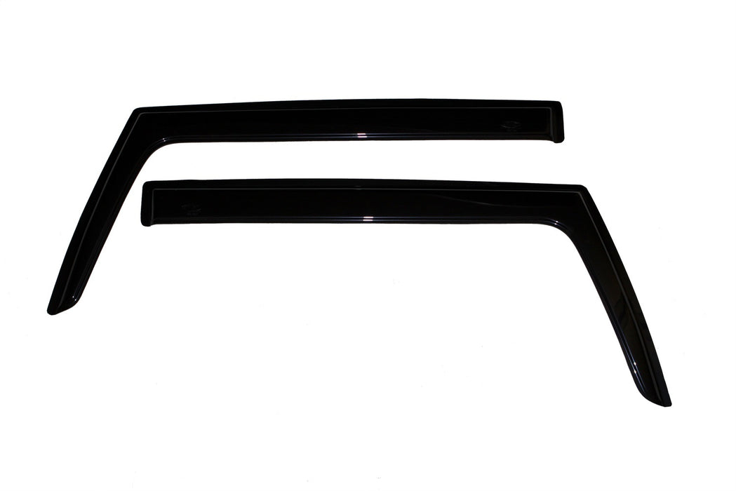 Auto Ventshade (AVS) 92735 Ventvisor® Deflector 2 pc.; Front; Smoke; Outside Mount; - Truck Part Superstore