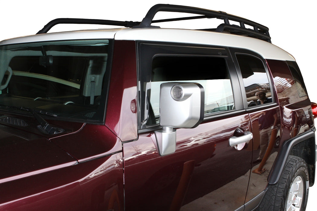 Auto Ventshade (AVS) 92735 Ventvisor® Deflector 2 pc.; Front; Smoke; Outside Mount; - Truck Part Superstore