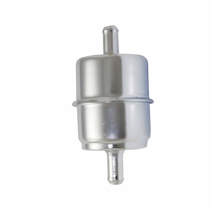 SpeedFx 9274 OE Replacement In-Line Gas 3/8 In Inlet/ Outlet Paper Element Clear With Chrome - Truck Part Superstore