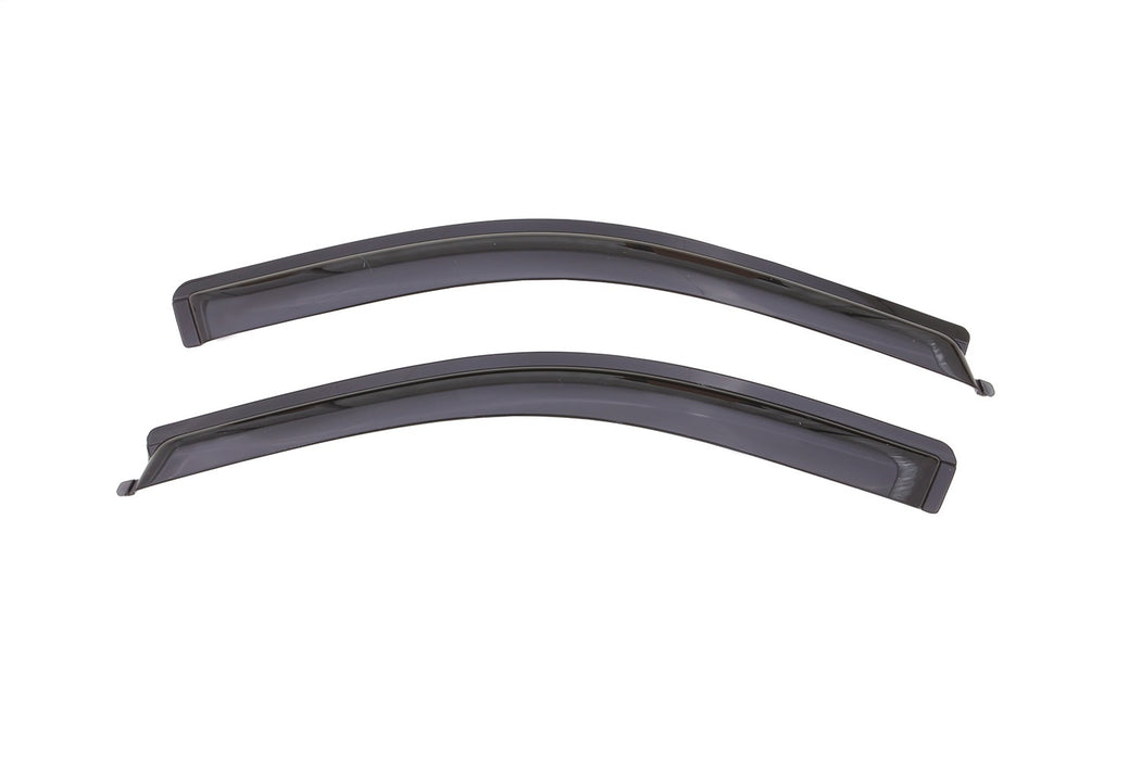 Auto Ventshade (AVS) 92805 Ventvisor® Deflector 2 pc.; Front; Smoke; Outside Mount; - Truck Part Superstore