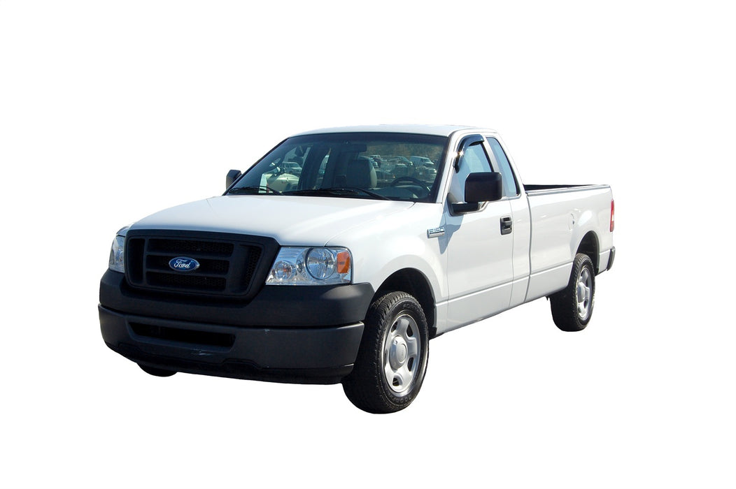 Auto Ventshade (AVS) 92805 Ventvisor® Deflector 2 pc.; Front; Smoke; Outside Mount; - Truck Part Superstore