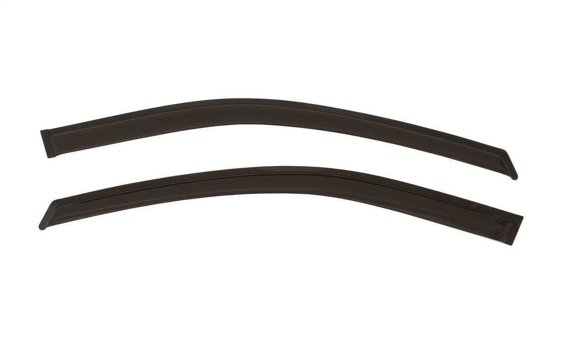 Auto Ventshade (AVS) 92908 Ventvisor® Deflector 2 pc.; Front; Smoke; Outside Mount; - Truck Part Superstore