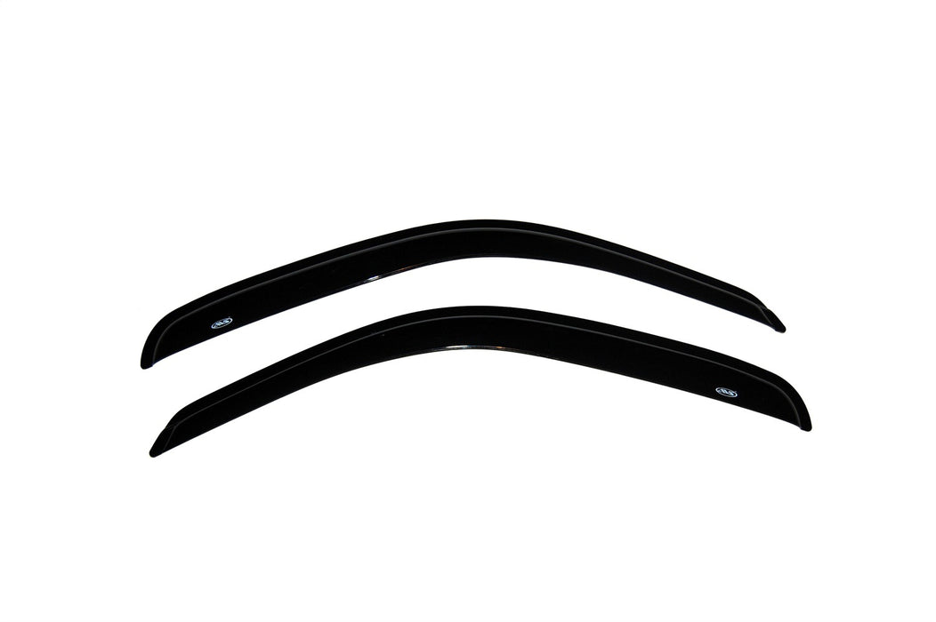 Auto Ventshade (AVS) 92925 Ventvisor® Deflector 2 pc.; Front; Smoke; Outside Mount; - Truck Part Superstore