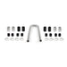 Mishimoto MMAH-U48C Universal Flexible Stainless Steel Radiator Hose Kit, 48", Chrome - Truck Part Superstore