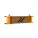Mishimoto MMOC-10-6GD Universal 10-Row Oil Cooler, -6AN, Gold - Truck Part Superstore