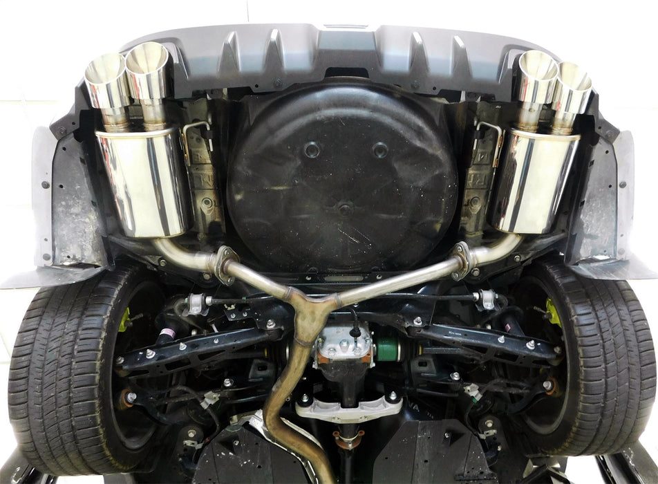Hooker BH9301 Blackheart Axle-Back Exhaust System - Truck Part Superstore