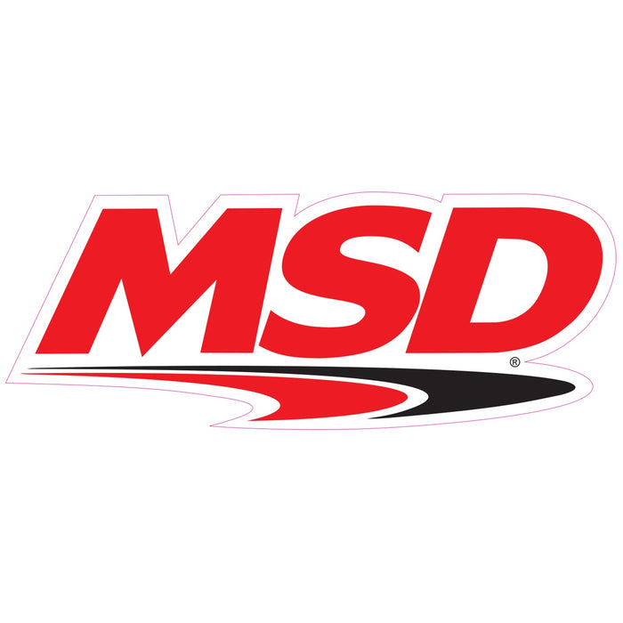 MSD 9302 Advertising Decal; MSD Trailer; 12 in. x 24 in.; - Truck Part Superstore