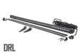 Rough Country 93035 Polaris 50-Inch Single-Row Lower Windshield LED Kit Black Series w/ White DRL 19-20 General Rough Country - Truck Part Superstore