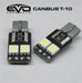 Cipa USA 93140 EVO Formance T-10 LED Bulbs; w/Canbus; White; - Truck Part Superstore