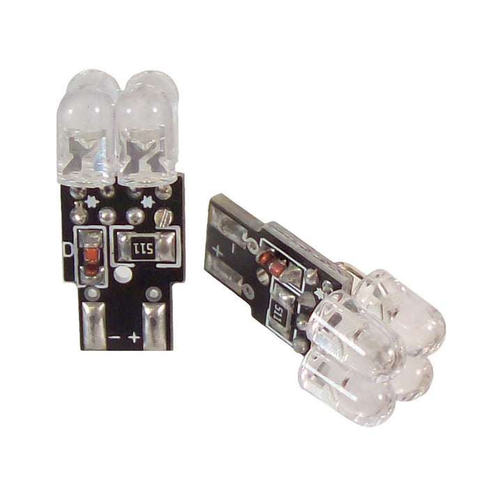 Cipa USA 93153 EVO Formance T-10 LED Bulbs; Blue; Pair; - Truck Part Superstore