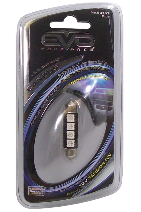 Cipa USA 93157 EVO Formance T-10 LED Bulbs; Blue w/Canbus; - Truck Part Superstore
