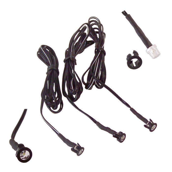 Cipa USA 93166 EVO Formance LED Multi-Use Accents; White; 3 Lights; - Truck Part Superstore