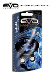Cipa USA 93168 EVO Formance LED Projectors; Blue; - Truck Part Superstore