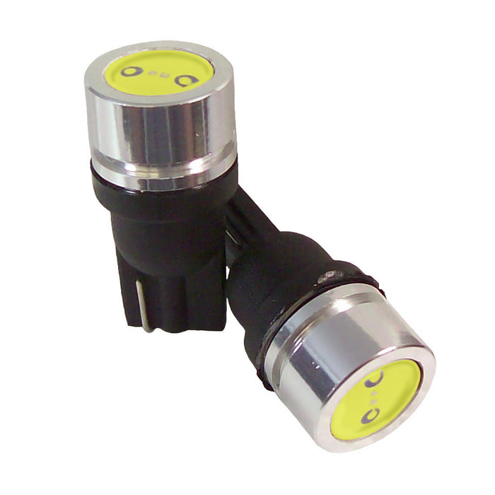 Cipa USA 93186 EVO LED Bullet Strobe; T-10 Bulb; White; - Truck Part Superstore