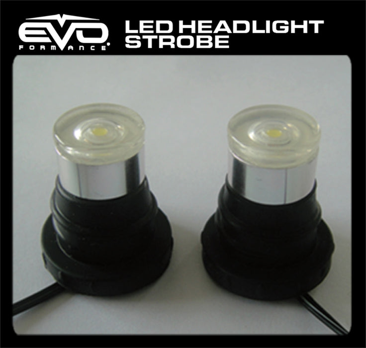 Cipa USA 93194 EVO Formance LED Headlight Strobe; 3 Watt; Red; - Truck Part Superstore