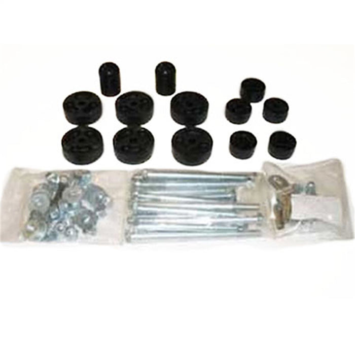 Performance Accessories PA931 Jeep YJ 1 Inch Body Lift Kit 87-95 Wrangler YJ w/Manual Trans 4WD Only Gas Performance Accessories - Truck Part Superstore