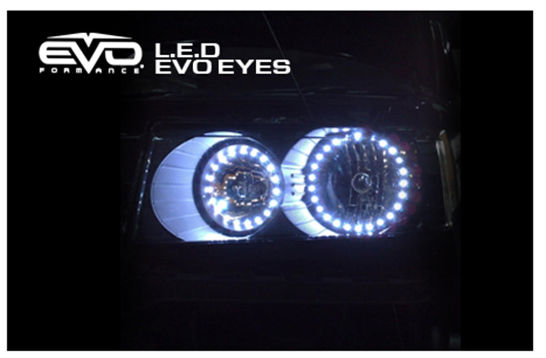 Cipa USA 93204 EVO Formance LED EVO Eyes; Blue; - Truck Part Superstore