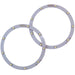 Cipa USA 93213 EVO NEON Eyes Headlight Ring; Round; 3.75 in.; Blue; - Truck Part Superstore