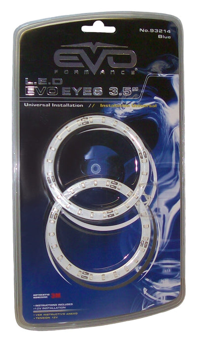 Cipa USA 93214 EVO Formance EVO Halo Angel Eyes; 3.5 in.; Blue; - Truck Part Superstore