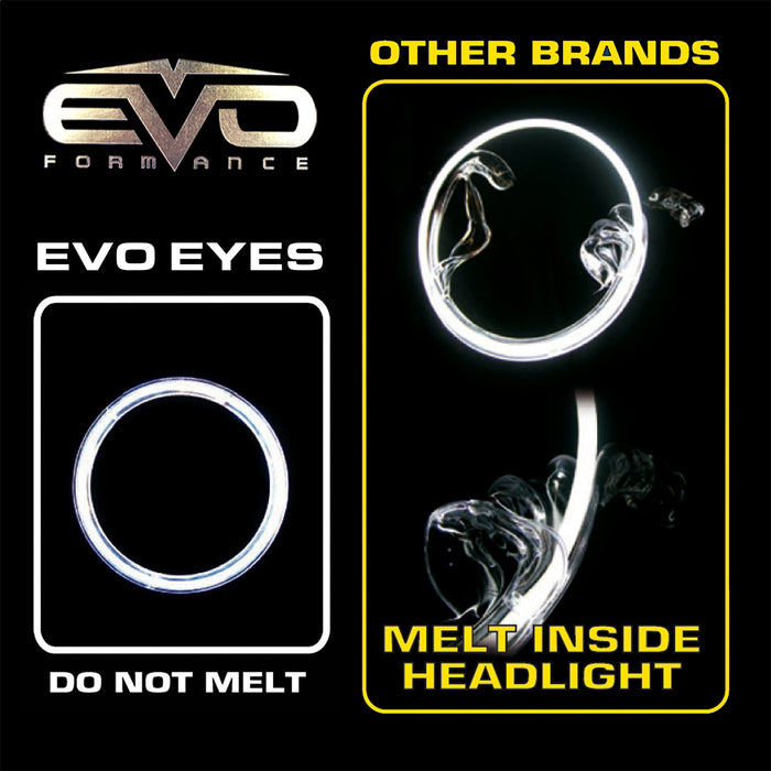 Cipa USA 93216 EVO NEON Eyes Headlight Ring - Truck Part Superstore