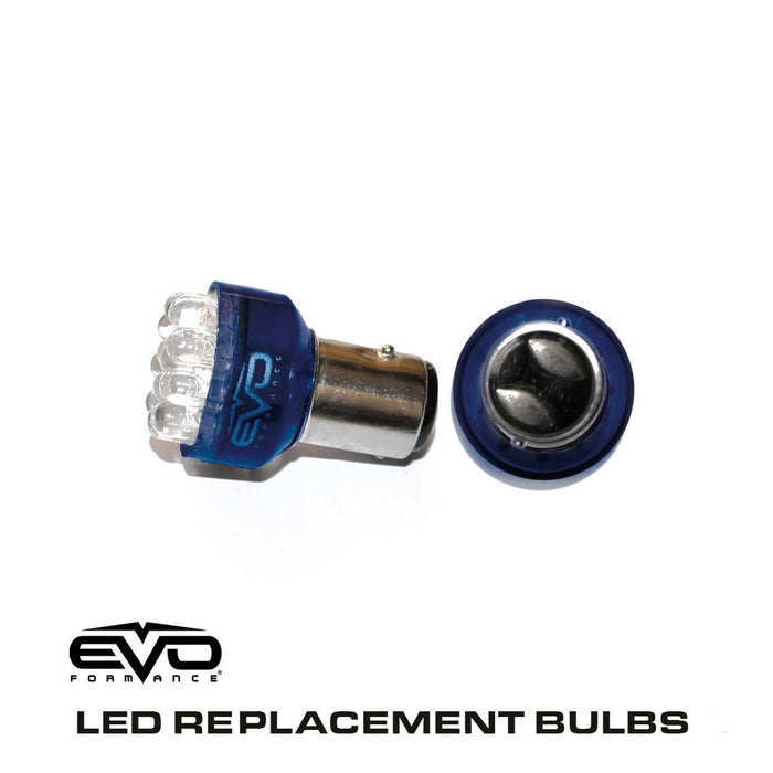 Cipa USA 93233 EVO Formance LED Replacement Bulb; 1157; Blue; Pair; - Truck Part Superstore