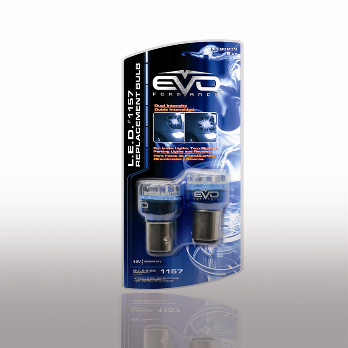 Cipa USA 93243 EVO Formance LED Replacement Bulb; 3157; Blue; Pair; - Truck Part Superstore