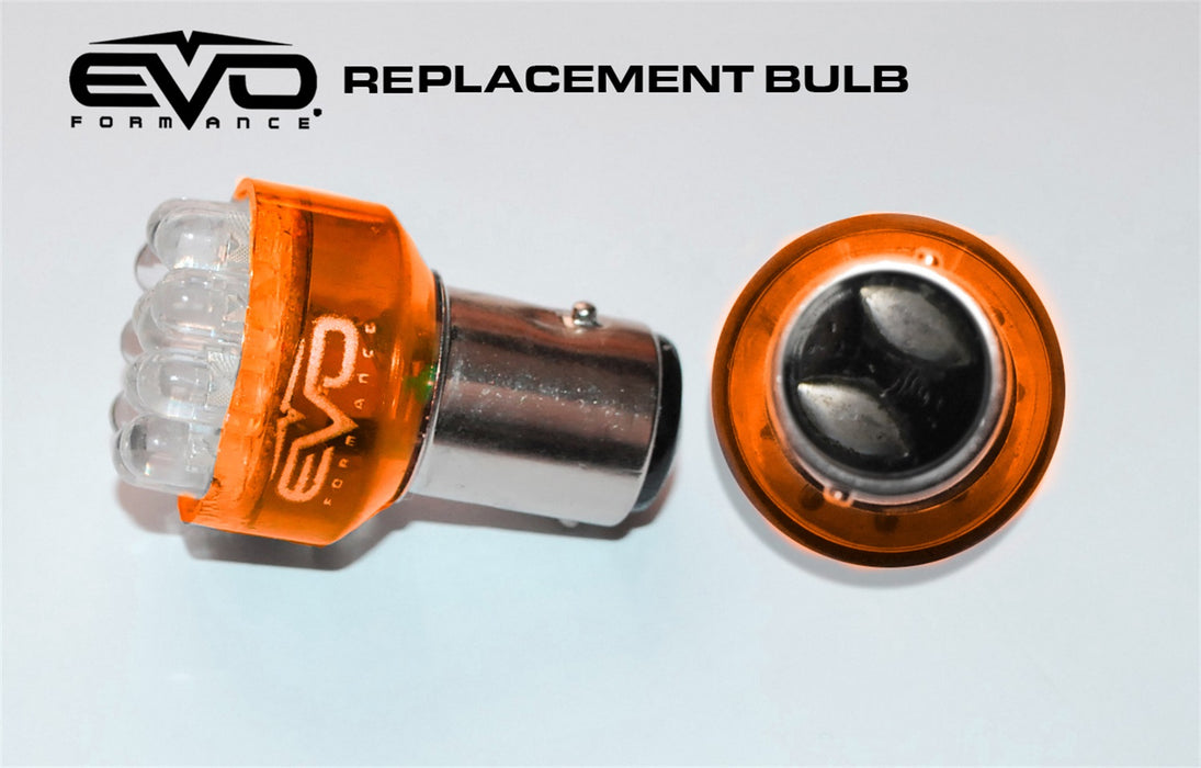 Cipa USA 93242 EVO Formance LED Replacement Bulb; 3157; Amber; Pair; - Truck Part Superstore