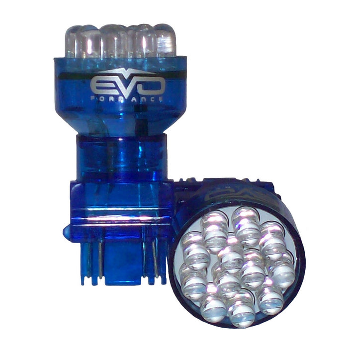 Cipa USA 93243 EVO Formance LED Replacement Bulb; 3157; Blue; Pair; - Truck Part Superstore