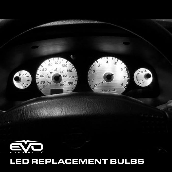 Cipa USA 93256 EVO LED Dashboard T-5 White Bulb; 5 pcs.; - Truck Part Superstore