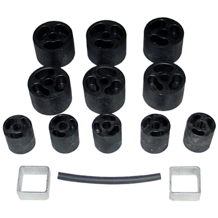 Performance Accessories PA932 Jeep YJ 2 Inch Body Lift Kit 87-95 Wrangler YJ w/Manual Trans 4WD Only Gas Performance Accessories - Truck Part Superstore