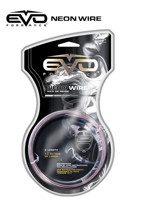 Cipa USA 93316 EVO Formance Neon Wire; White; 1.5M; - Truck Part Superstore