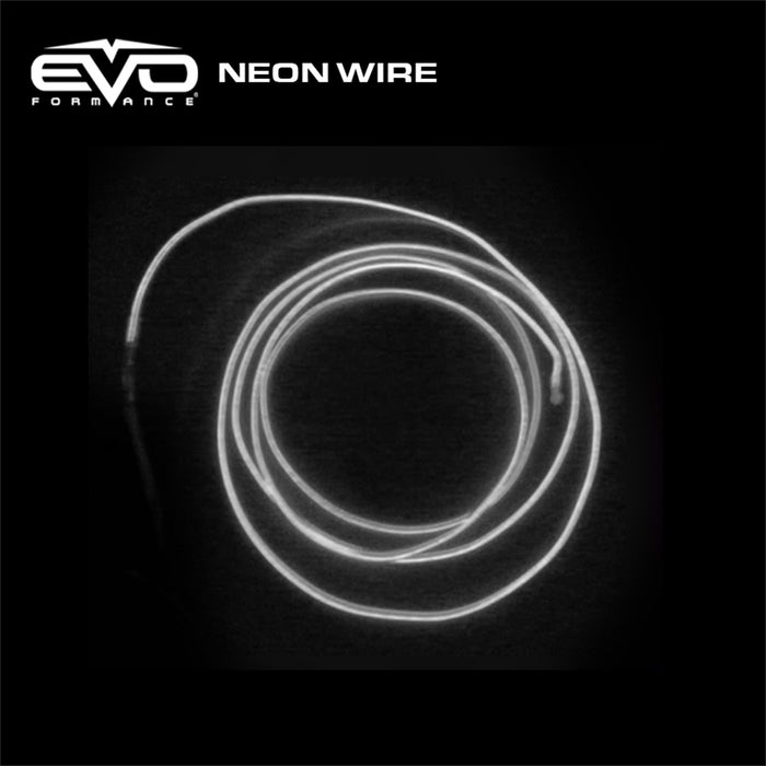 Cipa USA 93316 EVO Formance Neon Wire; White; 1.5M; - Truck Part Superstore