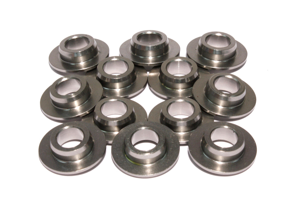 COMP Cams 772-12 7 Titanium Retainer Set of 12for GM LS w/ 26915/26918 Beehive Springs - Truck Part Superstore