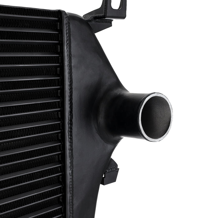 Mishimoto MMINT-F2D-03TBK Cast End Tank Replacement Intercooler, Fits Ford 6.0L Powerstroke 2003-2007 - Truck Part Superstore